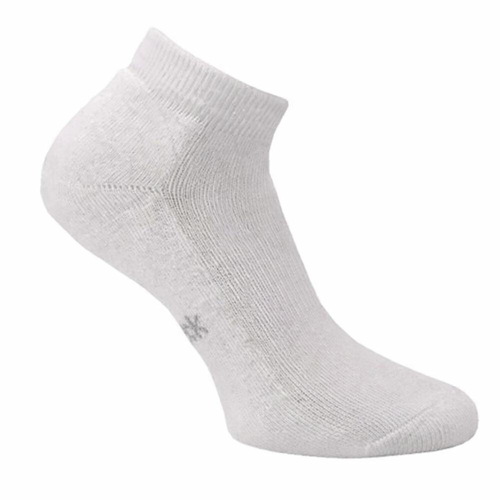 Eurosock Unisex XL White 3 Pairs Open Cool Quarter Socks Athletic Italy D9-6